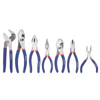 7-piece WORKPRO                                Pliers Set with Groove Joint, Long Nose, Slip Joint, Linesman, and Diagonal Pliers for                                DIY & Home Use